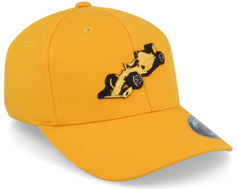 Kiddo Cap Yellow Racing Car Yellow Flexfit online
