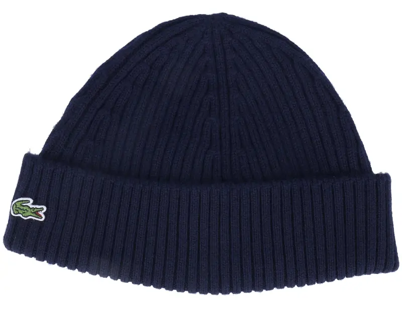 Lacoste Kids Beanie Navy Cuff online