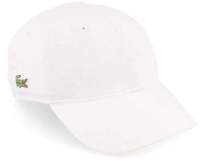 Lacoste Kids Side Patch White Dad Cap online
