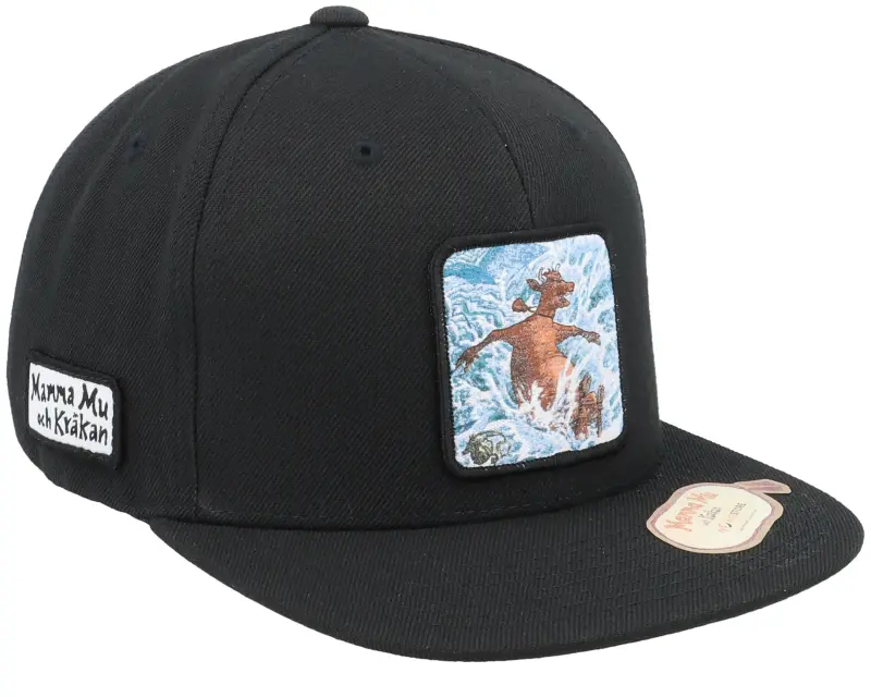 Mamma Mu & Kråkan Kids Badar Black Snapback online