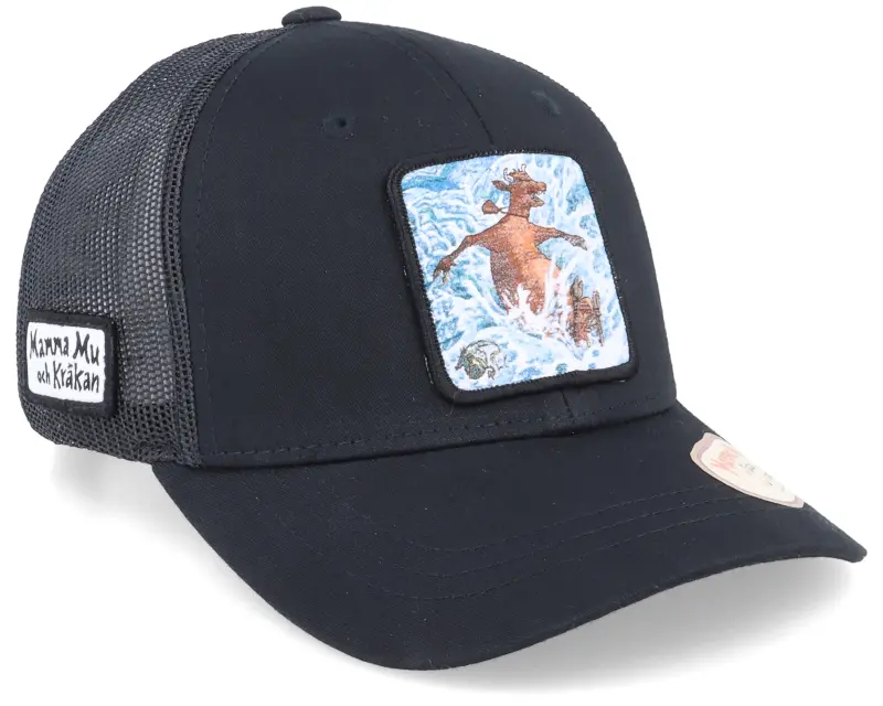 Mamma Mu & Kråkan Kids Badar Black Trucker online