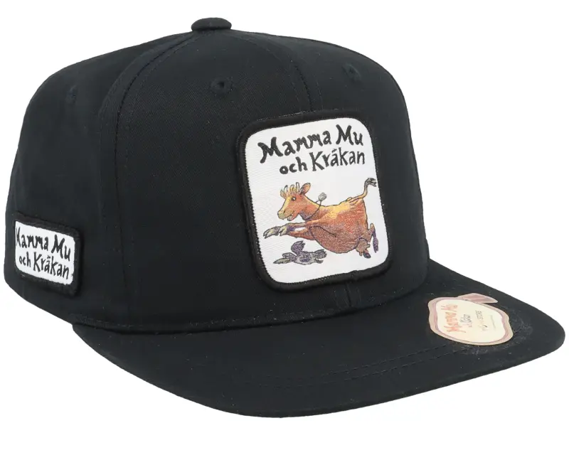 Mamma Mu & Kråkan Kids Flyger Toddler Black Snapback online