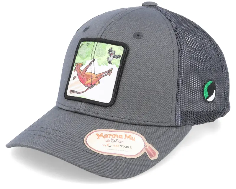 Mamma Mu & Kråkan Kids Gungar Dark Grey Trucker online