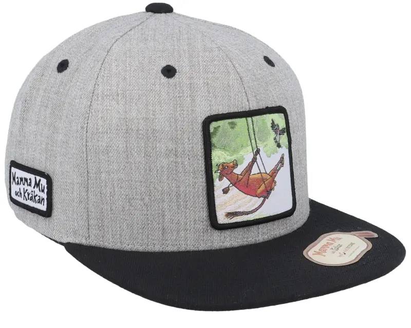 Mamma Mu & Kråkan Kids Gungar Grey/Black Snapback online