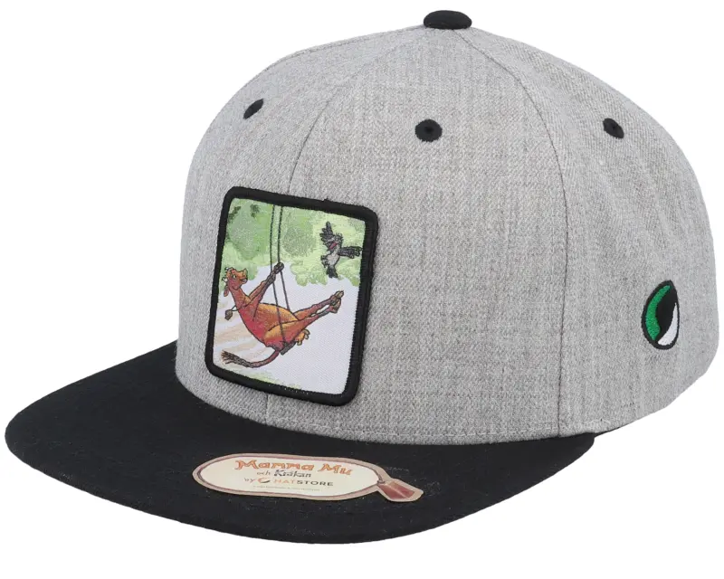 Mamma Mu & Kråkan Kids Gungar Grey/Black Snapback online
