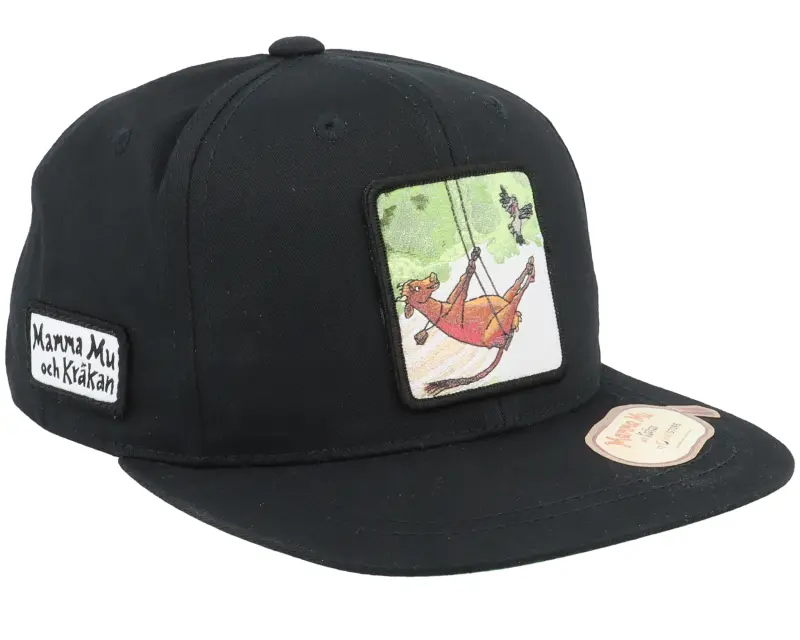 Mamma Mu & Kråkan Kids Gungar Toddler Black Snapback online