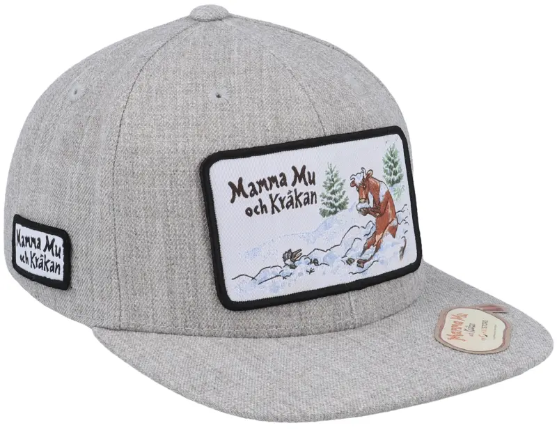 Mamma Mu & Kråkan Kids Vinterlek Grey Snapback online