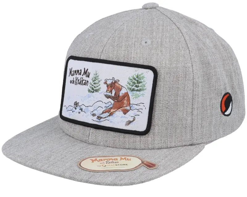 Mamma Mu & Kråkan Kids Vinterlek Grey Snapback online