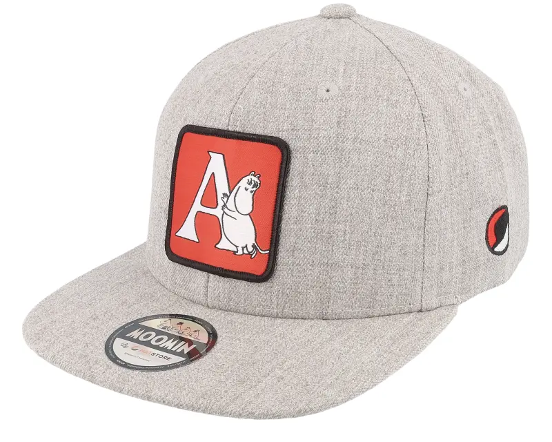 Moomin Kids Moomin Alphabet – A Heather Grey Snapback online