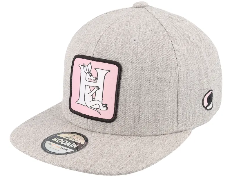 Moomin Kids Moomin Alphabet – H Heather Grey Snapback online