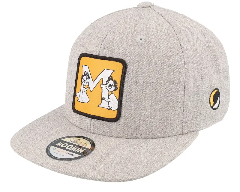 Moomin Kids Moomin Alphabet – M Heather Grey Snapback online