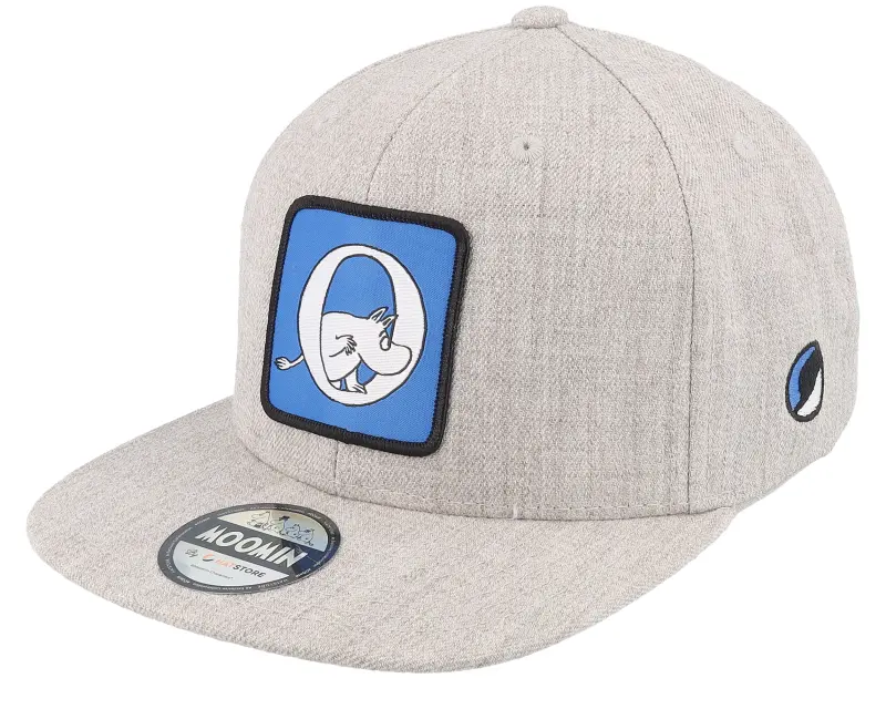 Moomin Kids Moomin Alphabet – O Heather Grey Snapback online