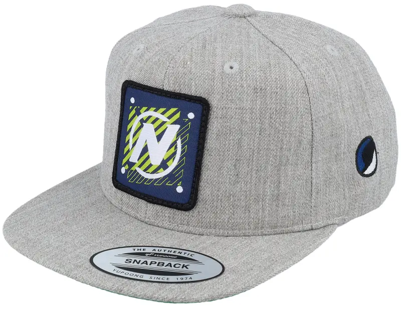 Nerf Kids Letter Logo Heather Grey Snapback online