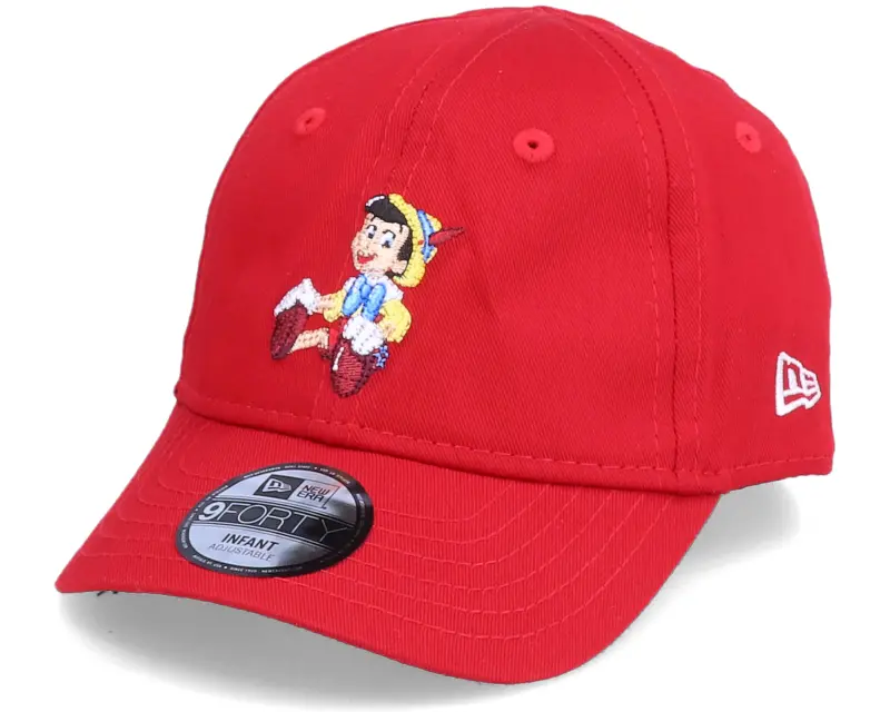 New Era Infant Film Character 9Forty Pinocchio Red Adjustable online