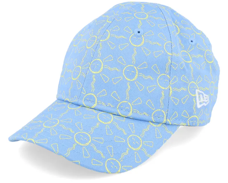 New Era Kids All Over Print Sun 9FORTY Sky Adjustable online