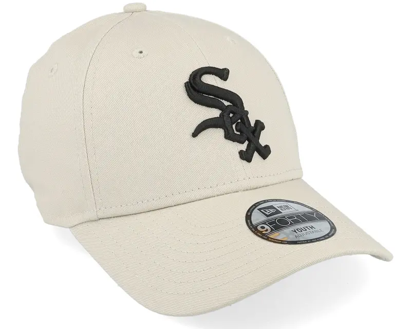 New Era Kids Chicago White Sox League Essential 9FORTY Stone/Black Adjustable online