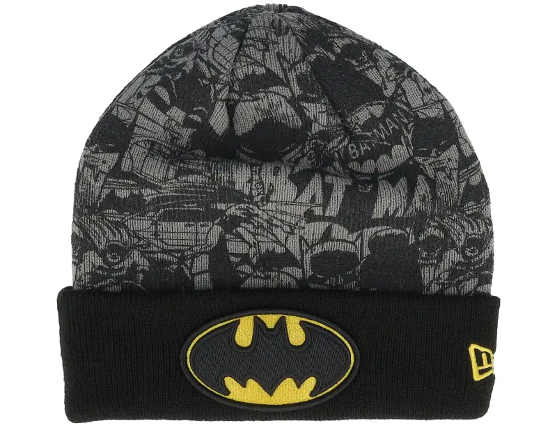 New Era Kids DC Batman Black/Grey Cuff online