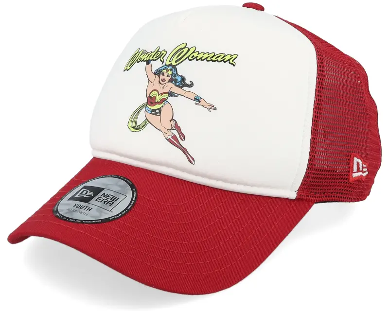 New Era Kids Dc Wonder Woman White/Red Trucker online