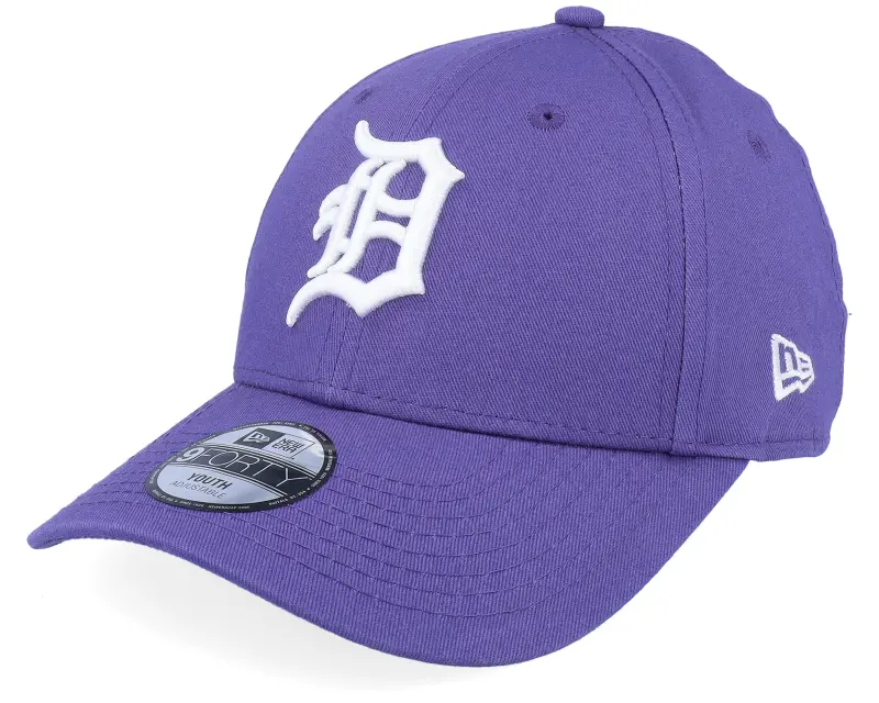 New Era Kids Detroit Tigers League Essential 9FORTY Purple/White Adjustable online