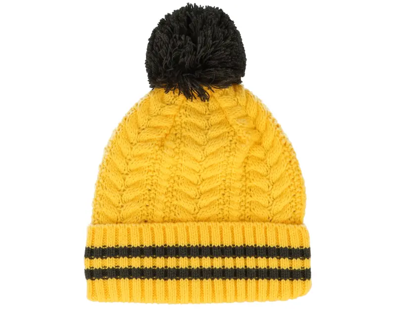 New Era Kids Harry Potter Hufflepuff Beanie Yellow Pom online