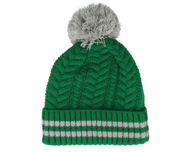 New Era Kids Harry Potter Slytherin Beanie Green/Grey Pom online
