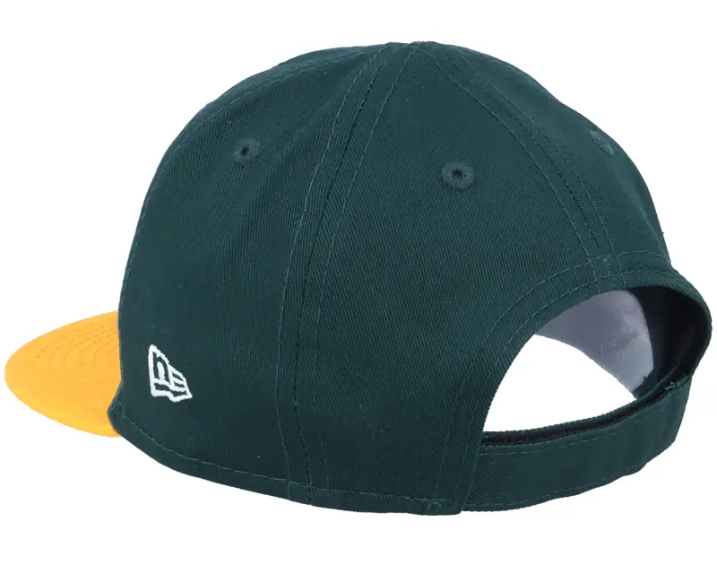 New Era Kids Hatstore Exclusive x Oakland Athletics Infant 9FIFTY Dark Green/Yellow Snapback online