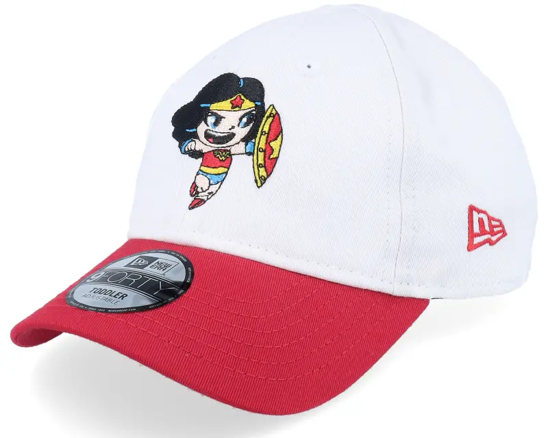 New Era Kids Hero Wonder Woman 9FORTY White/Scarlet Adjustable online