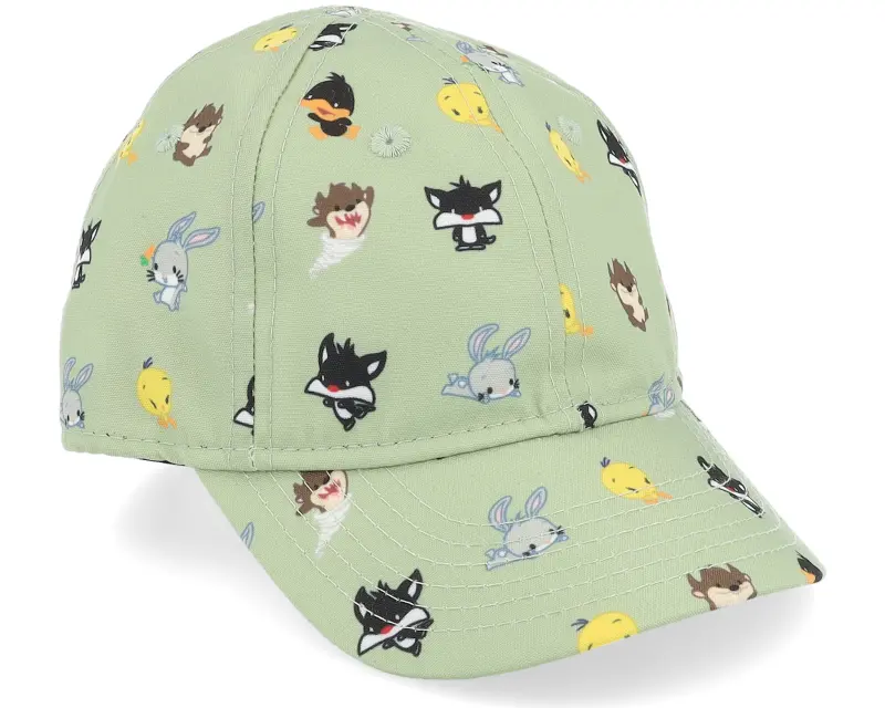 New Era Kids Infant All Over Print 9FORTY Looney Tunes Green Adjustable online