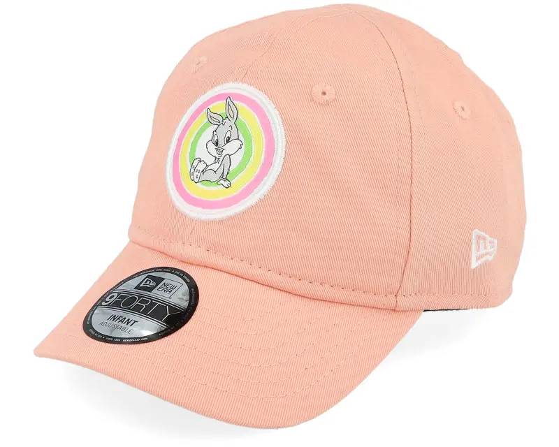 New Era Kids Infant Pastel Lt 9FORTY Bugs bunny Peach Dad Cap online