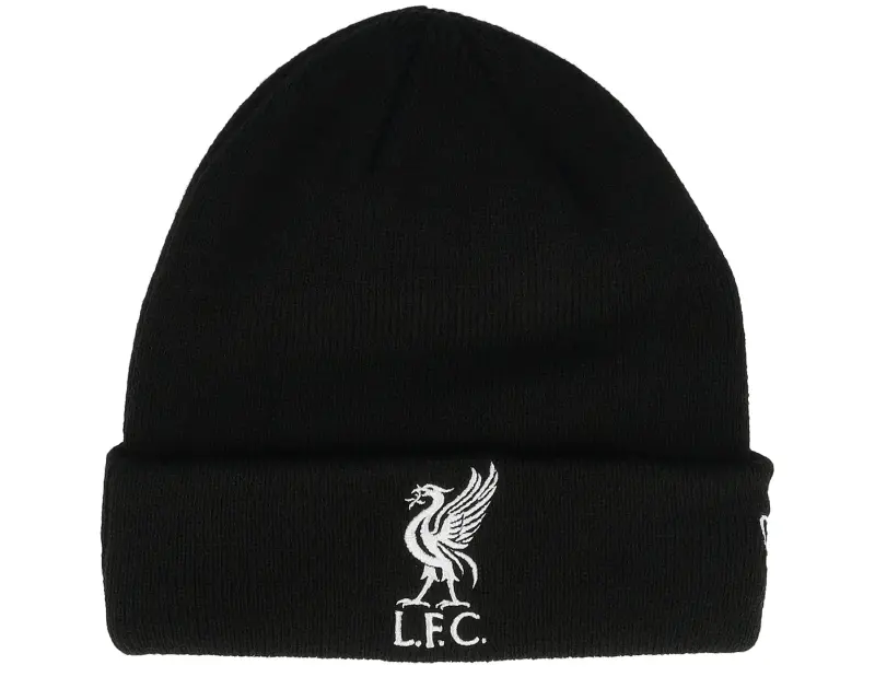 New Era Kids Liverpool Core Beanie Ktd Black/White Cuff online