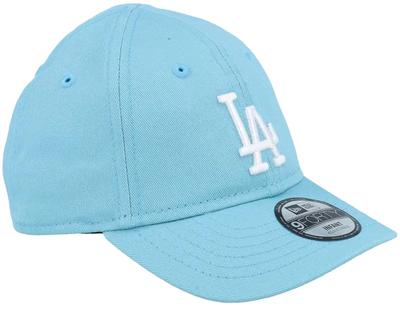 New Era Kids Los Angeles Dodgers Infant League Essential 9FORTY Light Blue/White Adjustable online