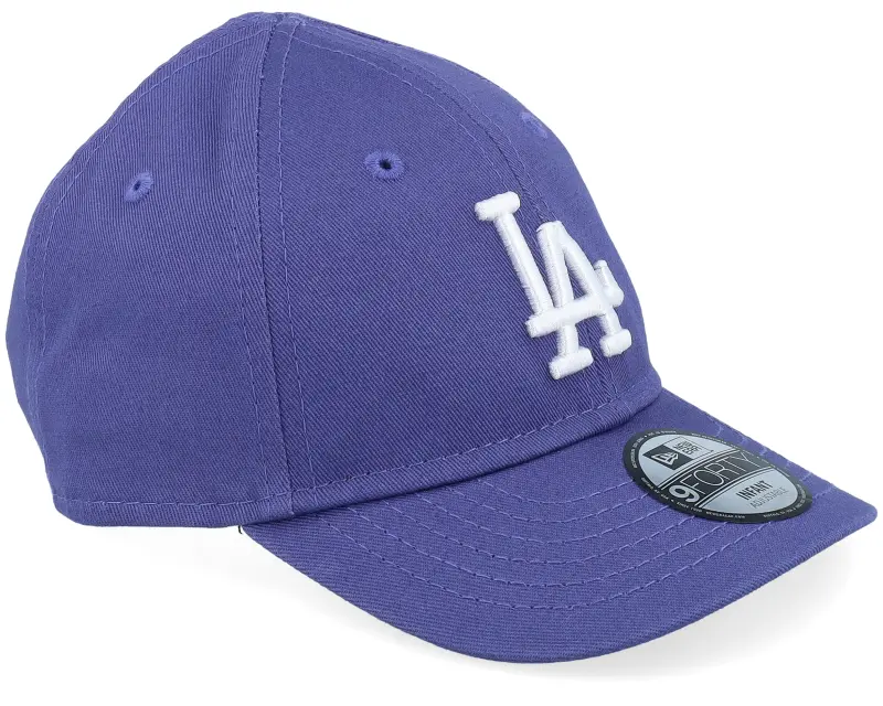 New Era Kids Los Angeles Dodgers Infant League Essential 9FORTY Purple Dad Cap online