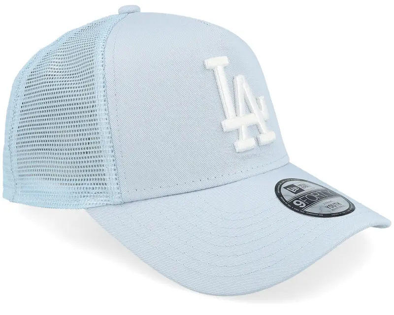 New Era Kids Los Angeles Dodgers League Essential Pale Blue/White Trucker online