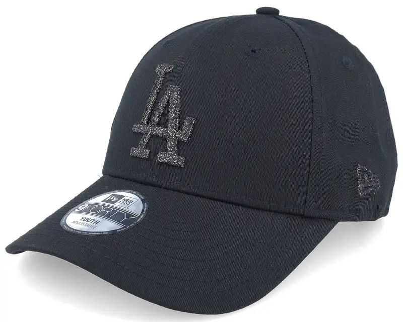 New Era Kids Los Angeles Dodgers Metallic 9FORTY Black Adjustable online
