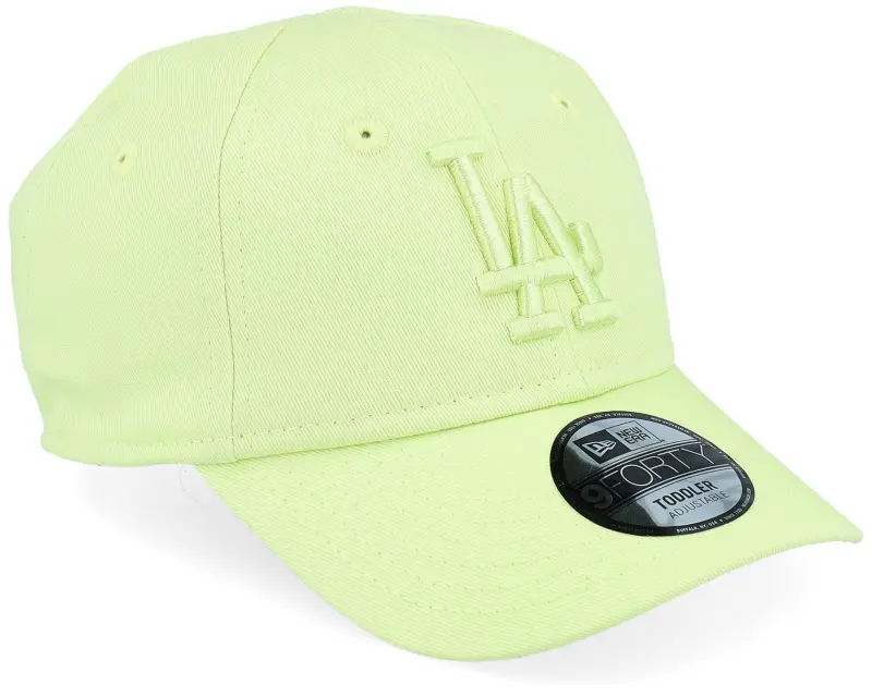 New Era Kids Los Angeles Dodgers Toddler League Essential 9FORTY Pastel Green Adjustable online