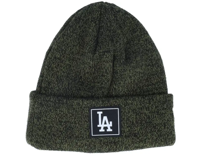 New Era Kids Los Angeles Dodgers Toddler Team Beanie Olive/Black Cuff online