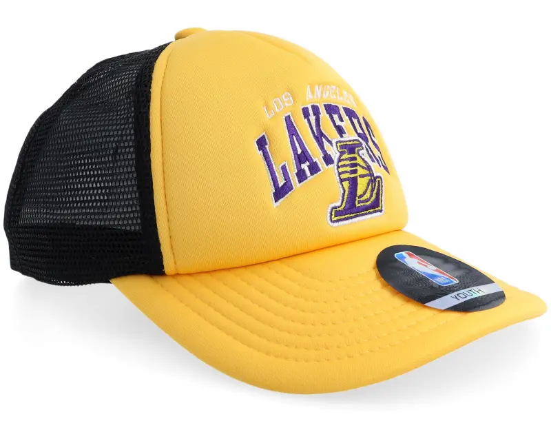 New Era Kids Los Angeles Lakers NBA Amarillo Yellow/Black Trucker online