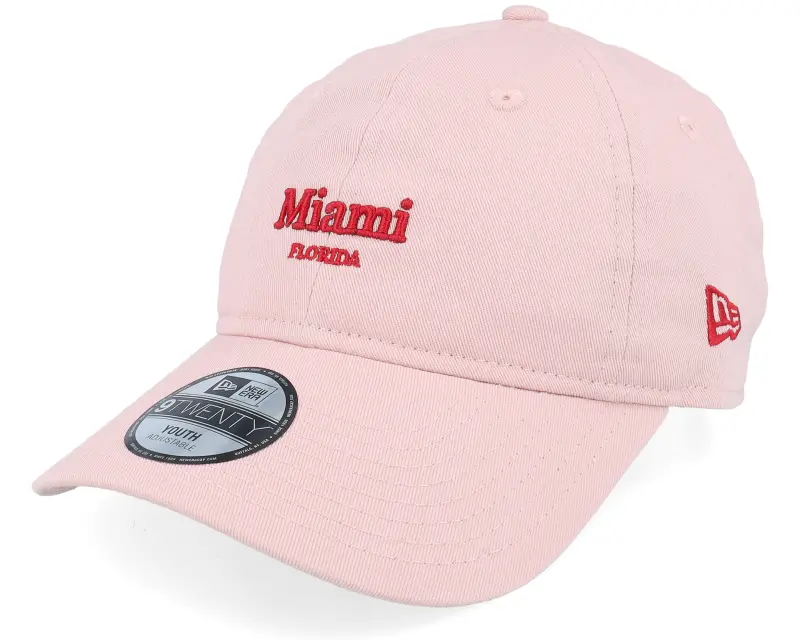 New Era Kids Miami Florida City 9TWENTY Pink Dad Cap online