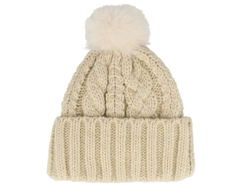 New Era Kids New York Yankees Cable Light Beige Pom online