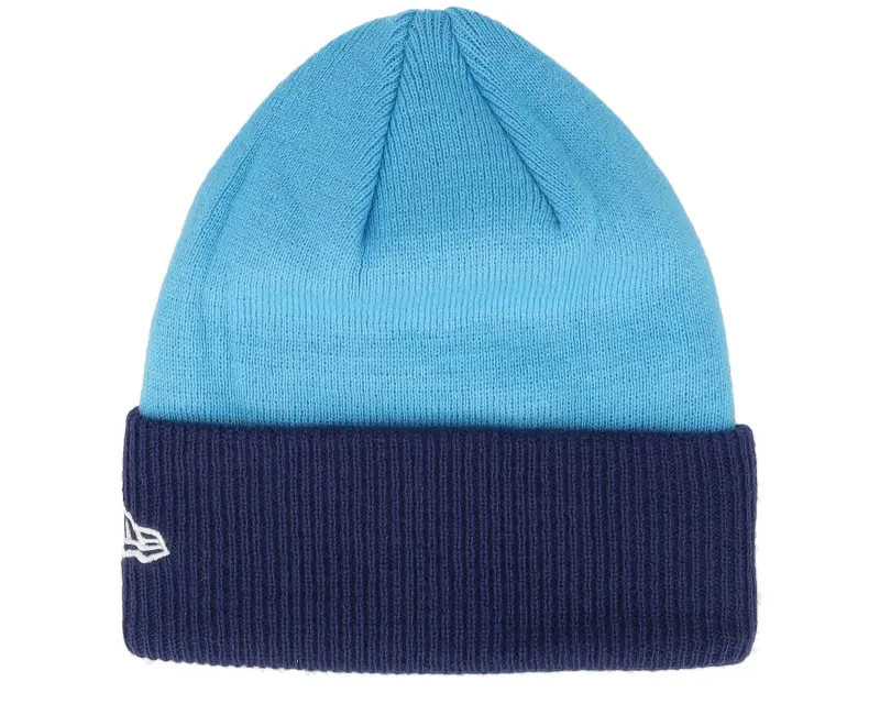New Era Kids New York Yankees Colour Block Beanie Dark Royal/Sky Cuff online