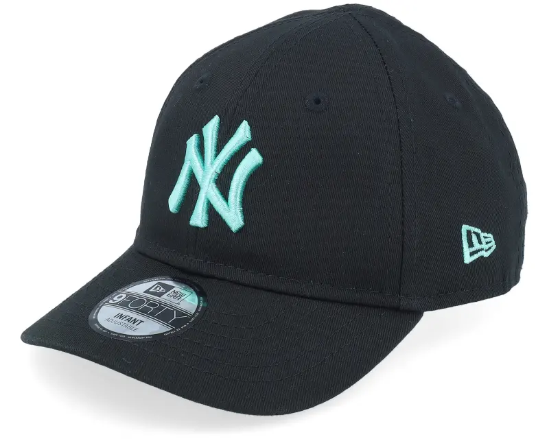 New Era Kids New York Yankees Infant League Essential 9FORTY Black/Ate Adjustable online