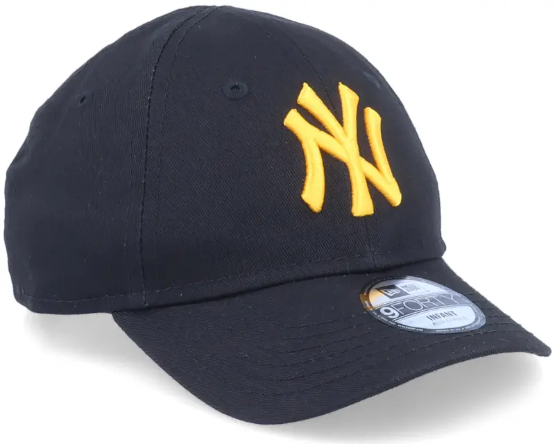 New Era Kids New York Yankees Infant League Essential 9FORTY Black/Gold Adjustable online