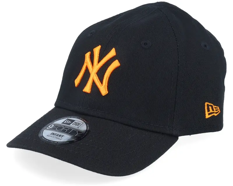 New Era Kids New York Yankees Infant League Essential 9FORTY Black/Orange Adjustable online