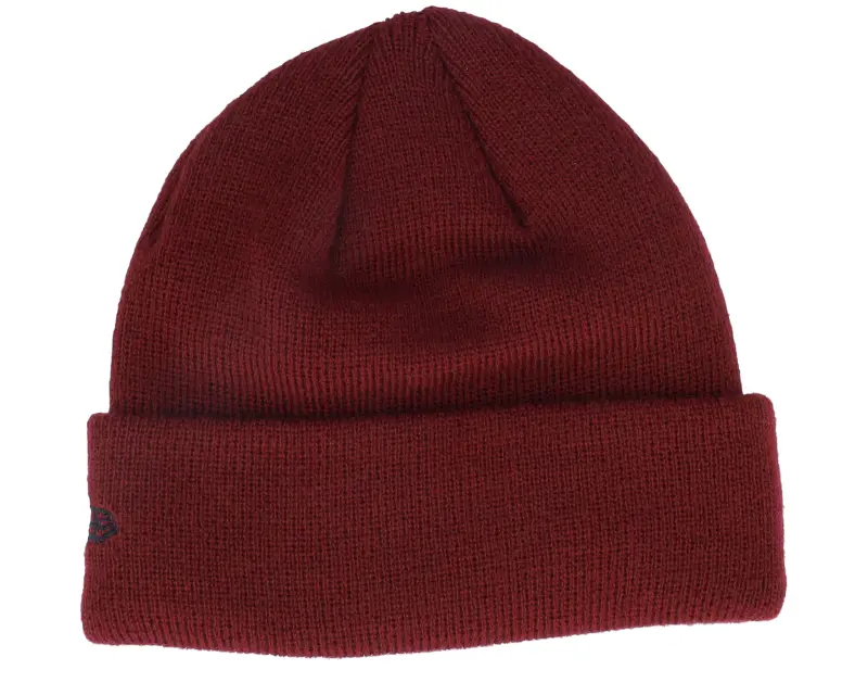 New Era Kids New York Yankees Infant League Essential Beanie Cardinal/Black Cuff online