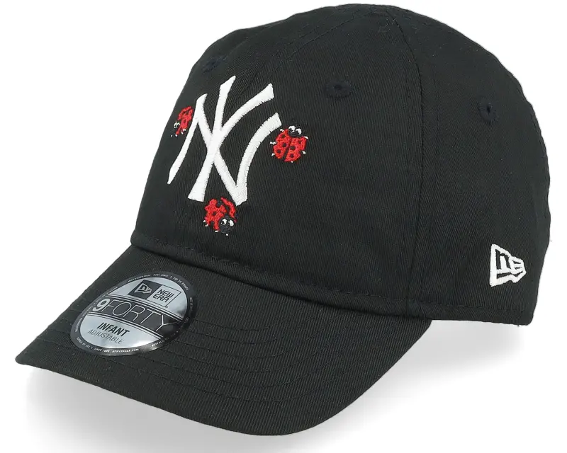 New Era Kids New York Yankees Infant Outdoor 9FORTY Black/White Adjustable online