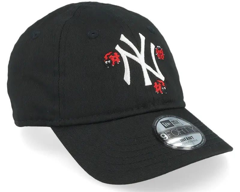 New Era Kids New York Yankees Infant Outdoor 9FORTY Black/White Adjustable online