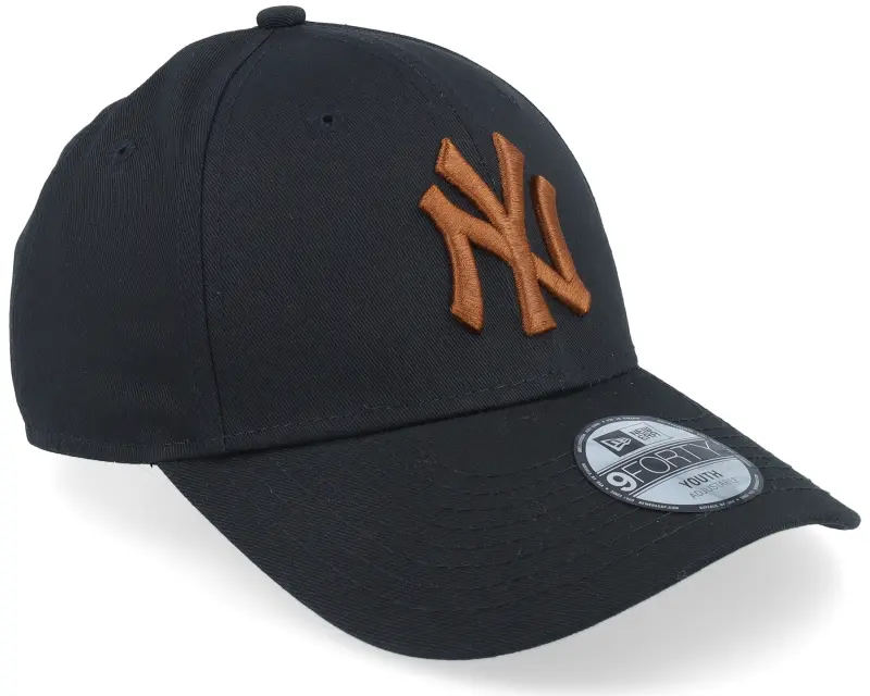 New Era Kids New York Yankees League Essential 9FORTY Black/Brown Adjustable online