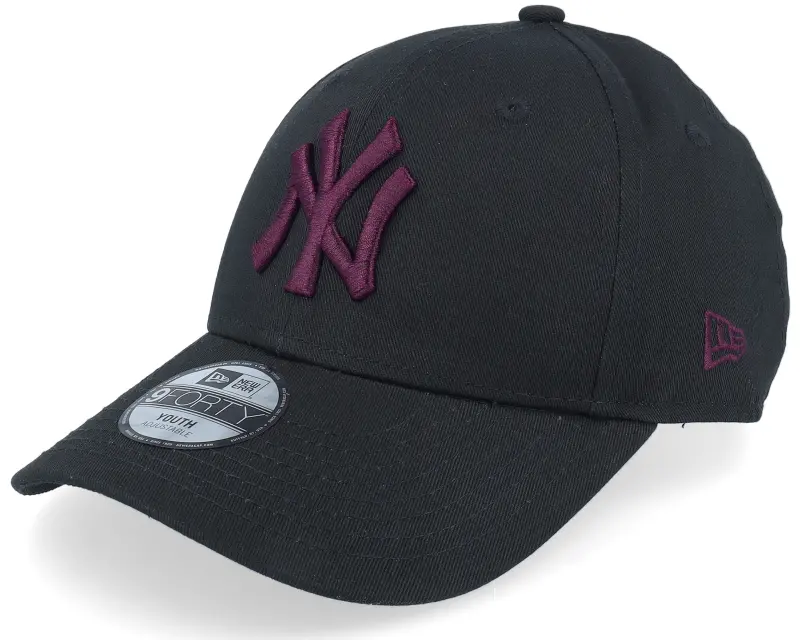 New Era Kids New York Yankees League Essential 9FORTY Black/Purple Adjustable online