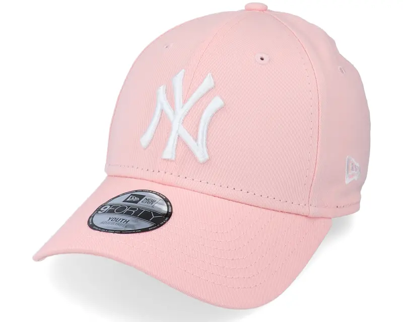 New Era Kids New York Yankees League Essential 9FORTY Pink/White Adjustable online
