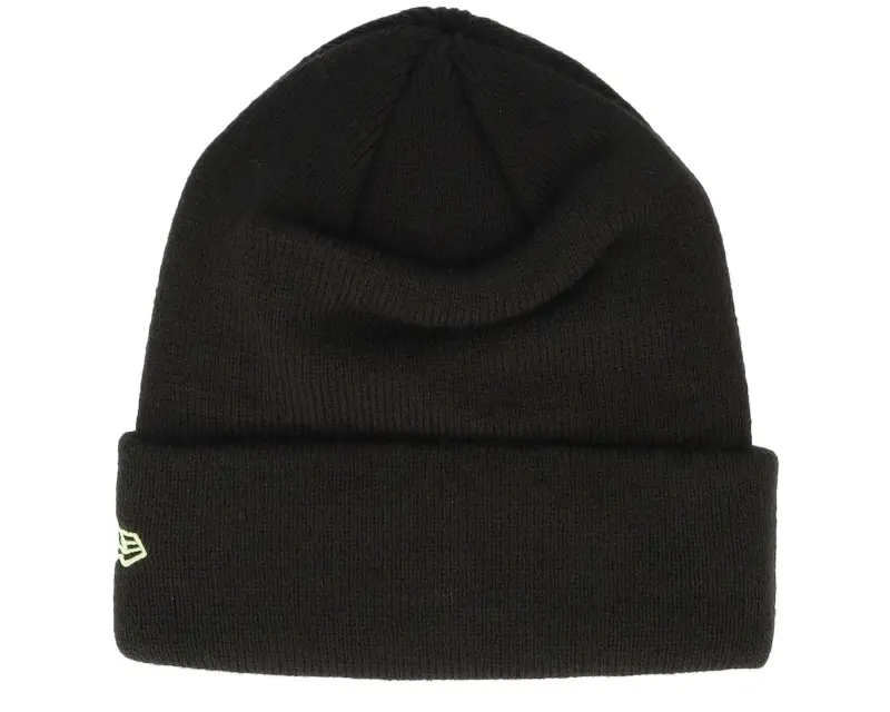 New Era Kids New York Yankees League Essential Beanie Black/Lime Cuff online